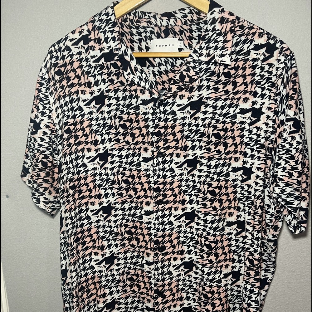 Topman L casual button up.